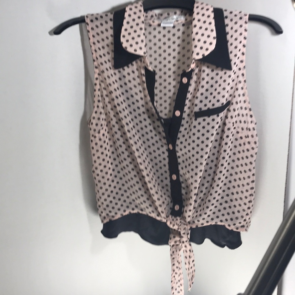🔴Crop tank blouse